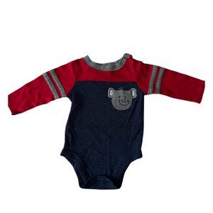 Longsleeve Elephant Pocket Onesie